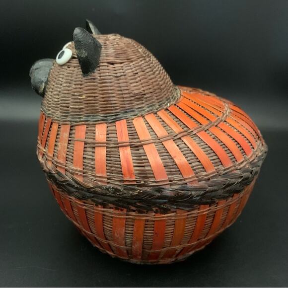Vintage Chinese Cat Basket - Picture 4 of 13